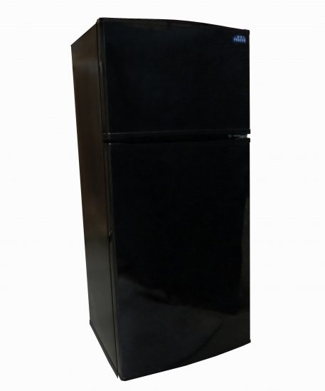 15 Cubic Foot Black Natural Gas Fridge