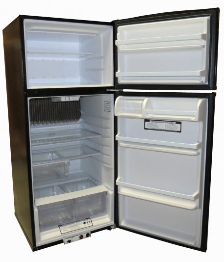 Black color European styled EZ-15 gas refrigerator