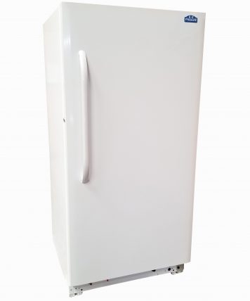 Blizzard 15 Cu. Ft. Upright gas freezer exterior white by EZ Freeze