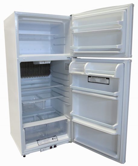 15 Cubic Foot of storage inside the gas fridge and freezer
