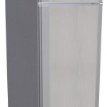 Solar powered 10.2 cubic foot refrigerator white exterior