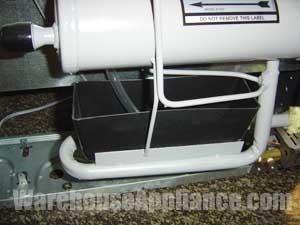 EZ Freeze 15 cubic foot natural gas refrigerator drip tray