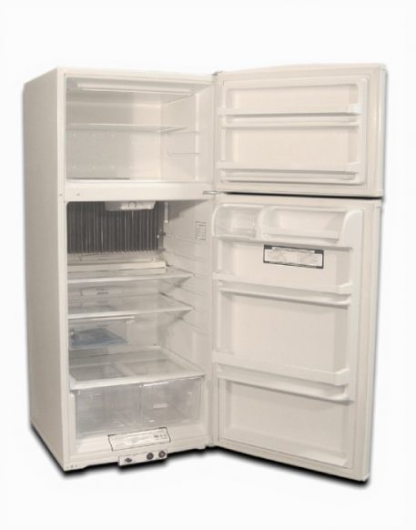 15 Cubic Foot of storage inside the gas fridge and freezer