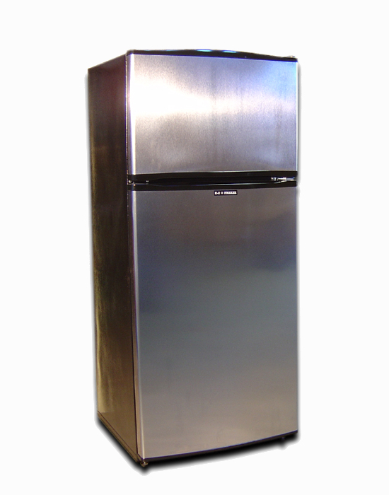 EZ15SS EZ Freeze 15 Cu. Ft. Stainless Steel Propane Gas Refrigerator