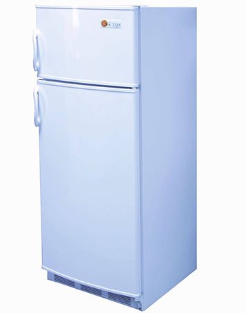 White 10 cubic foot DC fridge and freezer