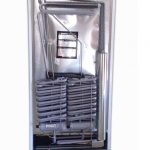 Dual cooling unit natural gas back of freezer