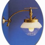 Falks Single Wall Mount Gas Lamp