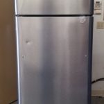 Freight damaged discounted 21 Cu Ft Stainless Steel Propane Refrigerator-SOLD