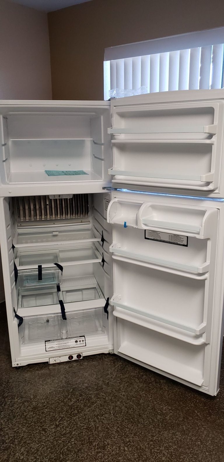 EZ Freeze 15 Cubic Foot Discounted Propane Refrigerator for SaleWhite