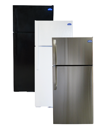 Collection of propane refrigerators from warehouse appliance