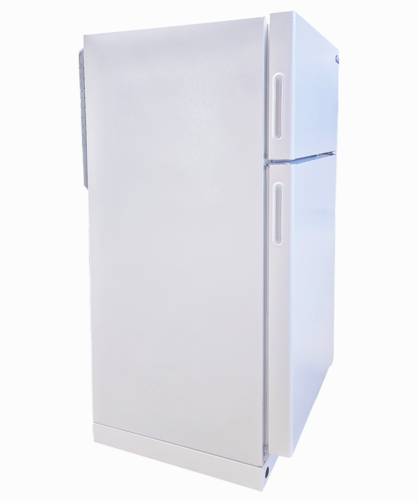 16 cu. ft. White Natural Gas Refrigerator