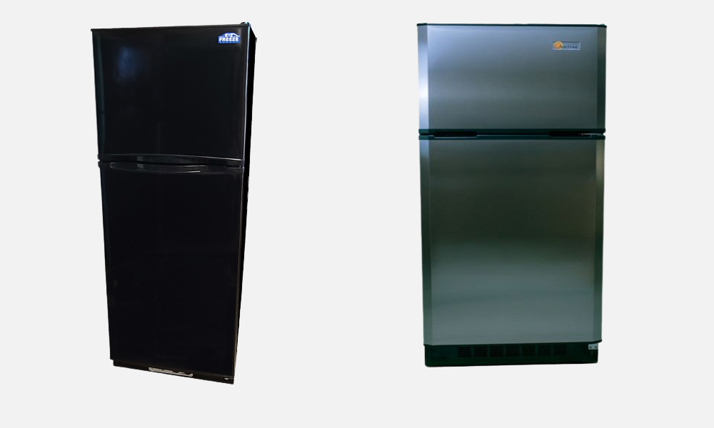 Propane fridges sold by warehouse appliance