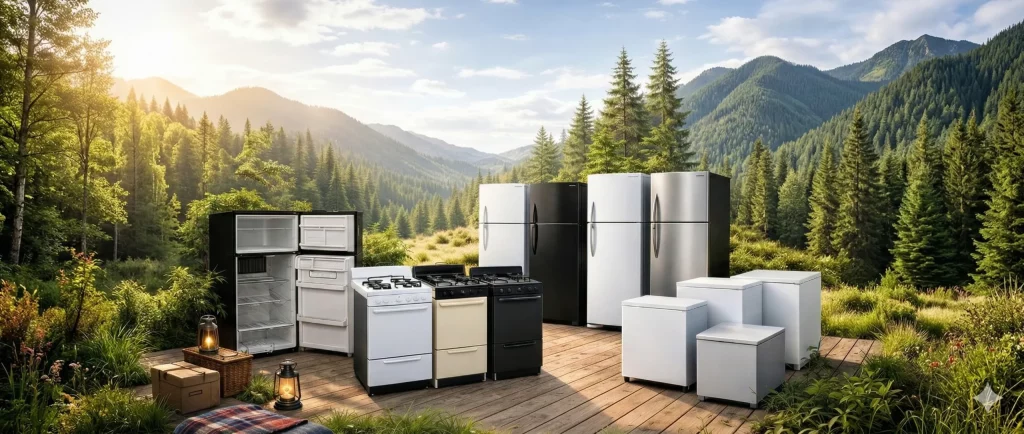 Off Grid living appliances from Warehouse Appliance